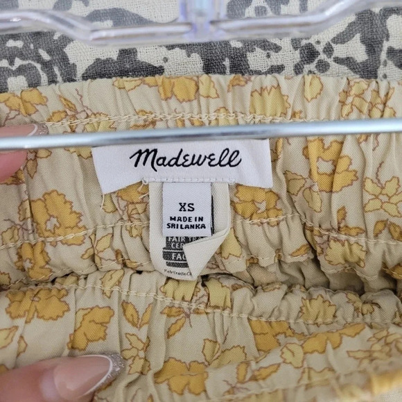 Madewell Pull On Swing Mini Skirt In Piccola Floral - Picture 7 of 8